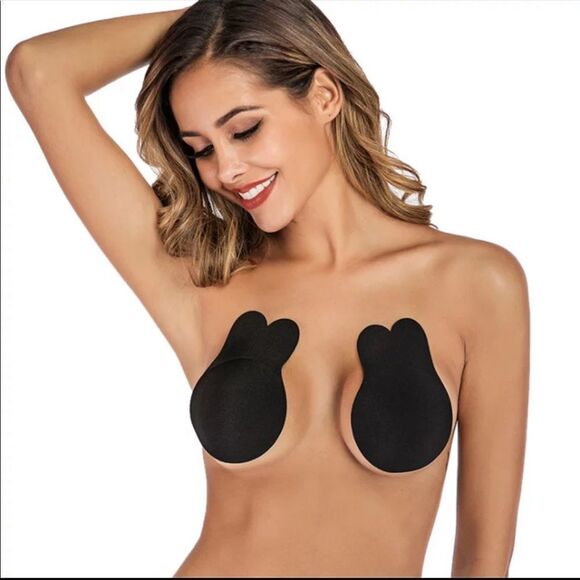 NWT Invisible Push Up Bra Nipple Cover A/B C/D - Picture 2 of 13